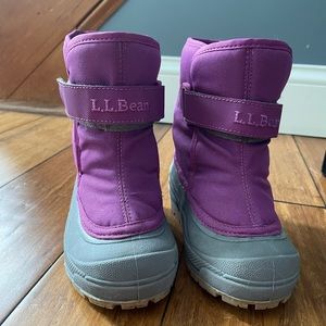 LL Bean Snow Boots Size 8 toddler